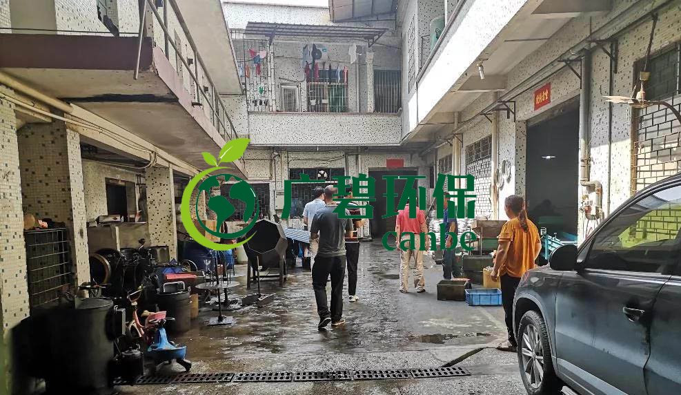 佛山三水突擊（jī）查處涉廢水排放違法加工廠企業(圖1)
