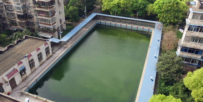遊泳池水變綠是什（shí）麽原（yuán）因？遊泳池水處理方法