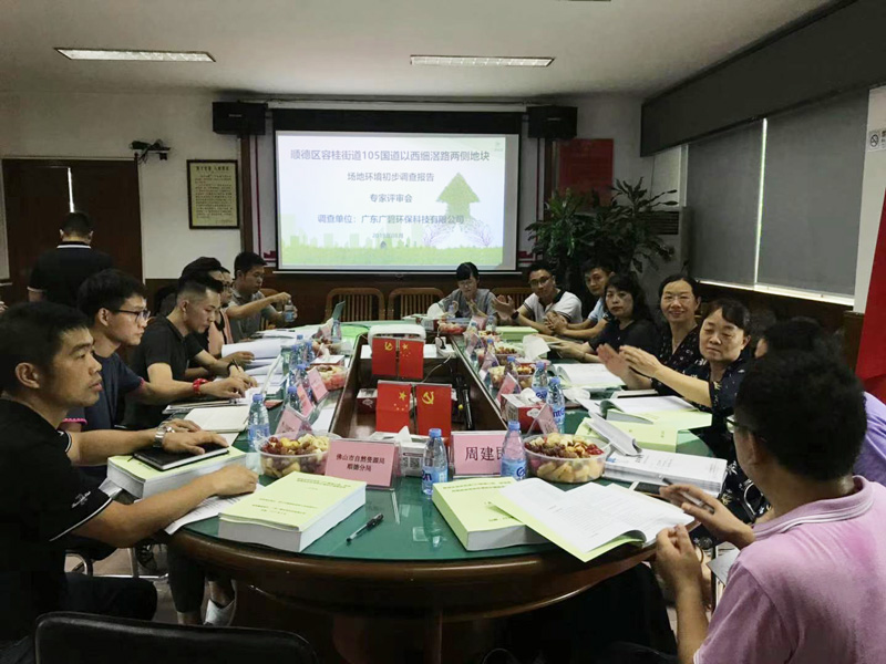 《順德容桂細滘（jiào）地塊場地環（huán）境調查》廣（guǎng）碧環保順利通過（guò）專家評（píng）審驗收