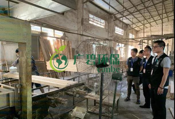 佛市生態環境局順德分局副局長唐菠帶（dài）隊開展（zhǎn）村級工業園環保執法(圖3)