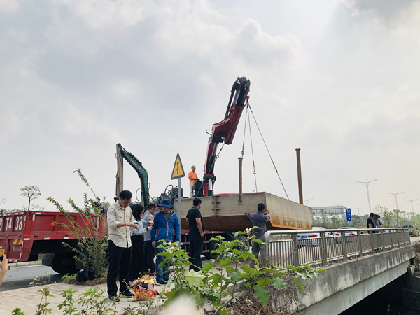 廣碧環保金陡湧水質初步消除黑臭（chòu）服務項目正式啟動