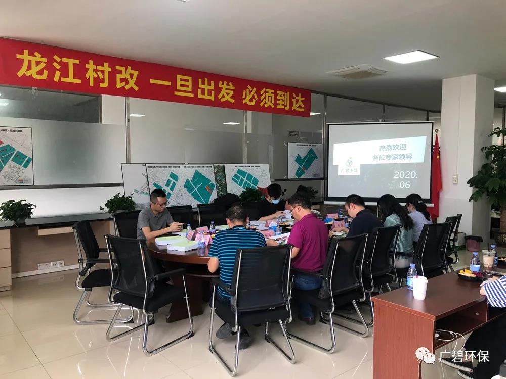 廣碧環保《龍江鎮坦西工業區地塊土壤汙染（rǎn）狀況調查報告》通過評審